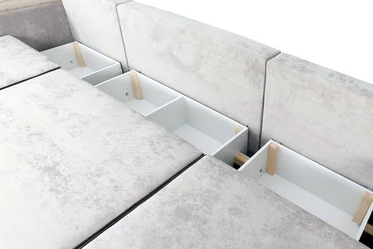 Диван-кровать "Бостон 2400" с функциональными подлокотниками СТАНДАРТ Вариант 1