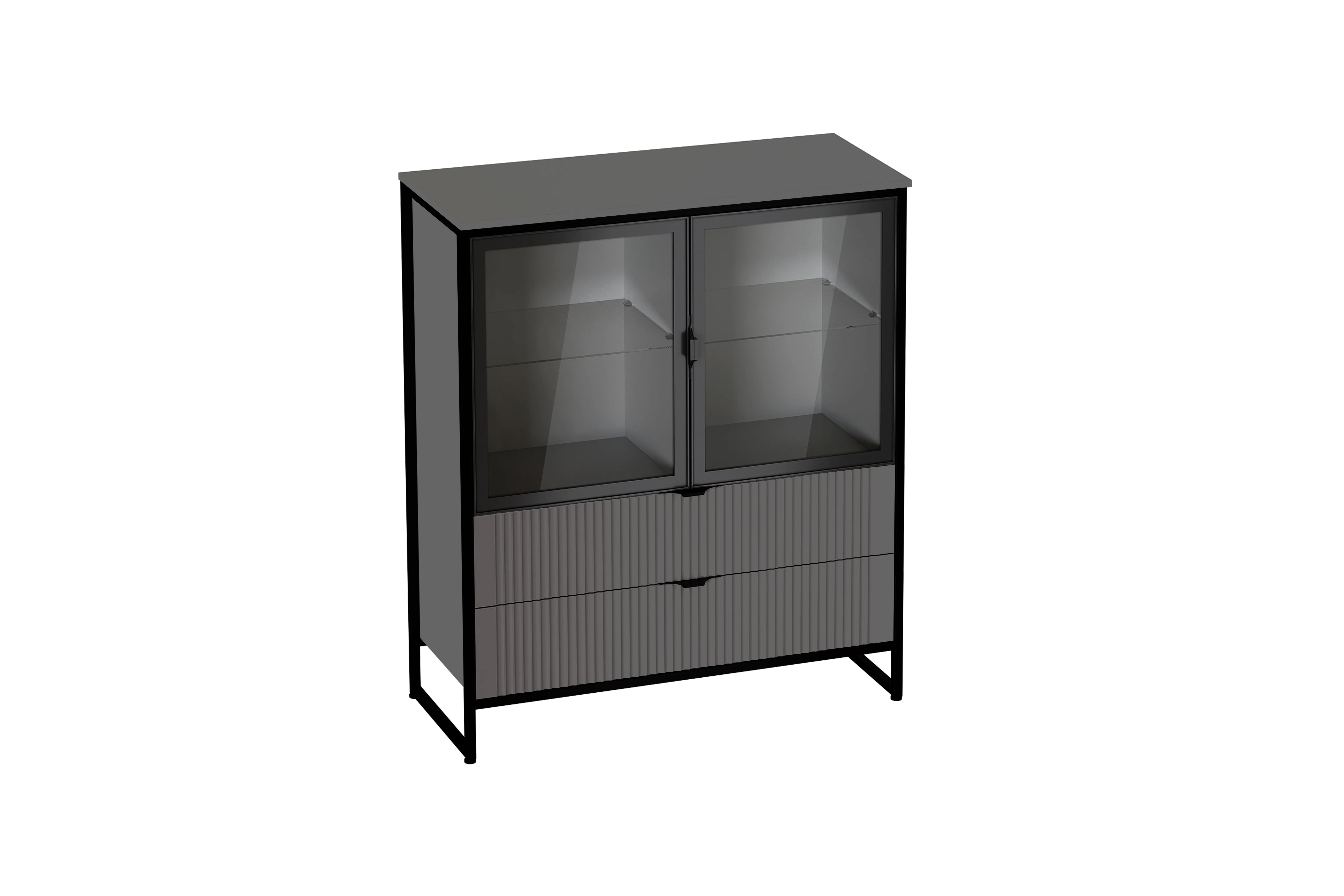 Тумба 2 дв 2 ящ "Нора" гостиная