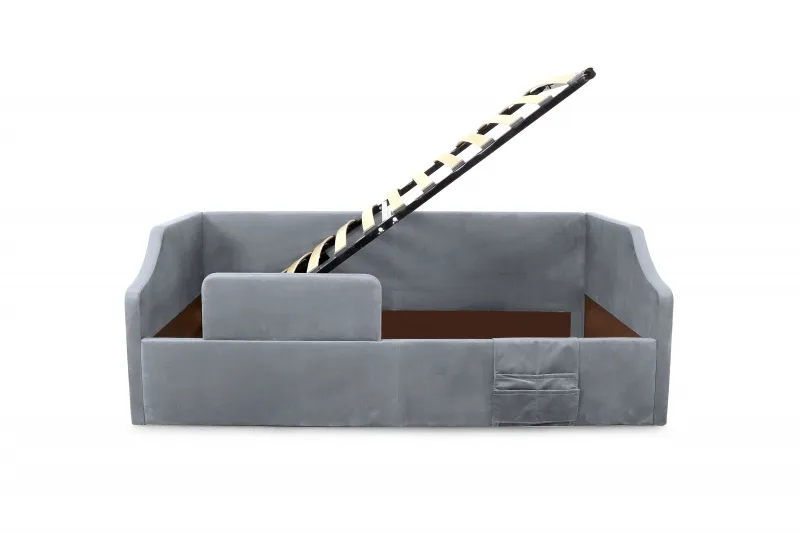 Кровать "Дрим" СТАНДАРТ Вариант 1 Мора серый